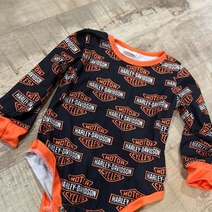 Harley Davidson Romper